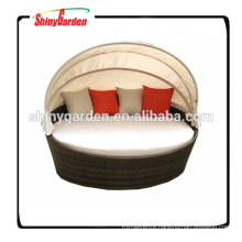 wicker patio bed round, modern round bed, bed round